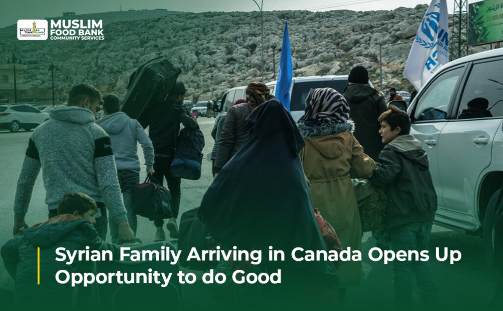 Syrian Family Arriving in Canada Opens Up Opportunity to do Good