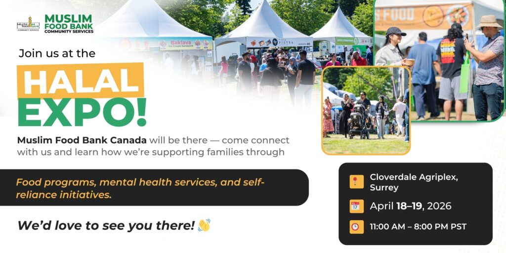 Join Muslim Food Bank at Halal Expo 2026