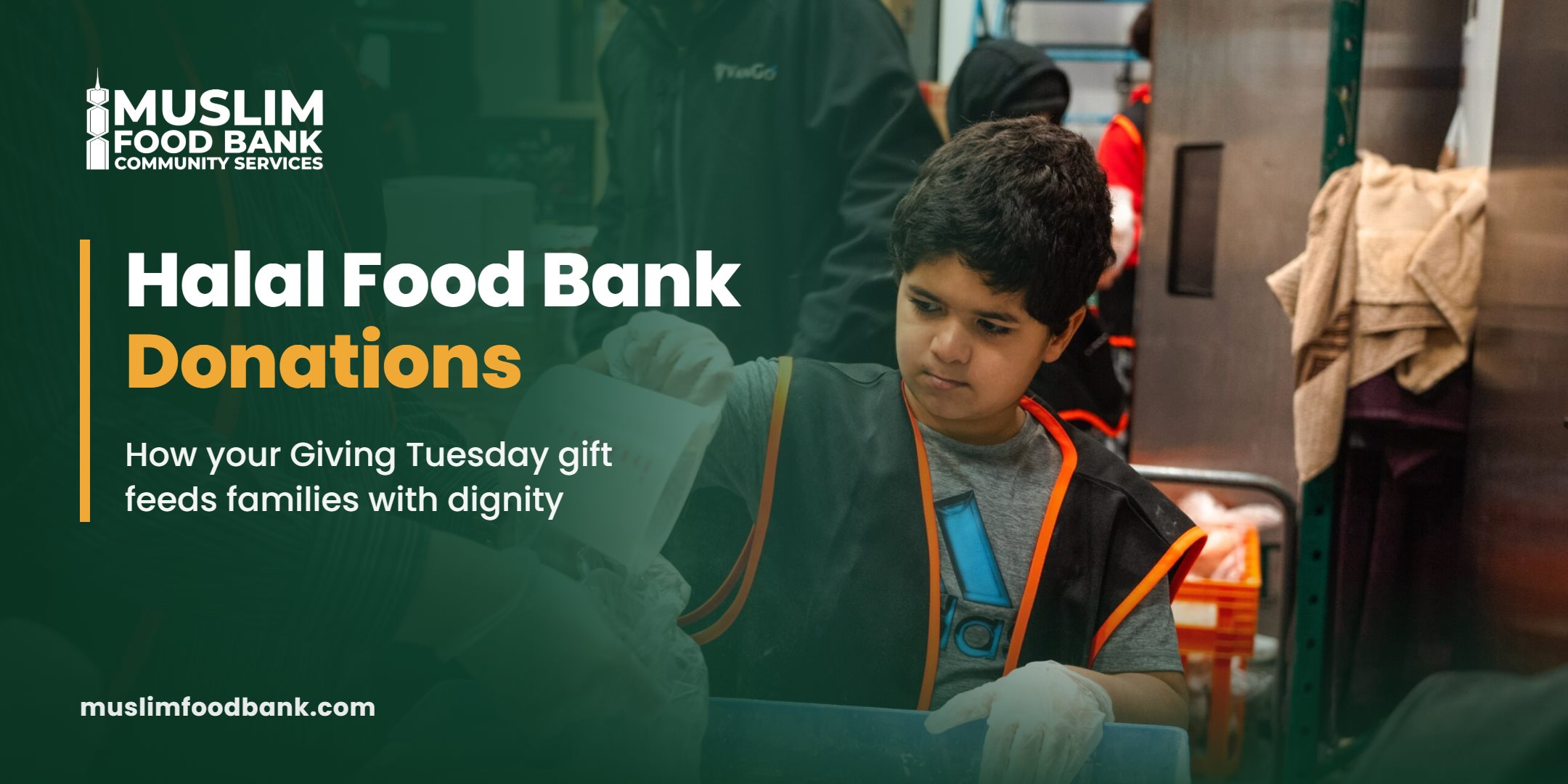 Halal Food Bank Donations: How Your Giving Tuesday Gift Feeds Families With Dignity